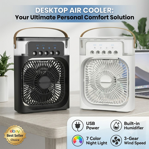 Portable air cooler - in, fan