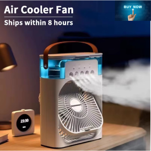 Portable air cooler fan - 3-in-1,