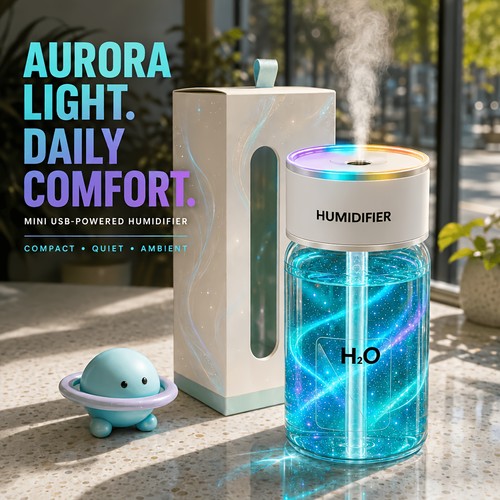 Usb cool mist humidifier - usb,
