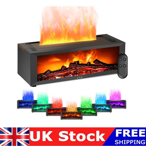 Desk led fireplace flame - desk,
