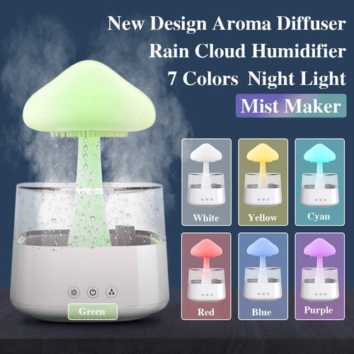 Desk humidifier rain - humidifier,