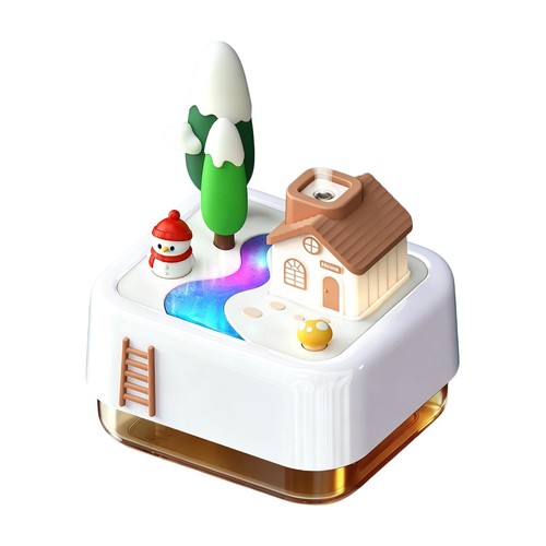 Winter forest cabin usb - cabin,