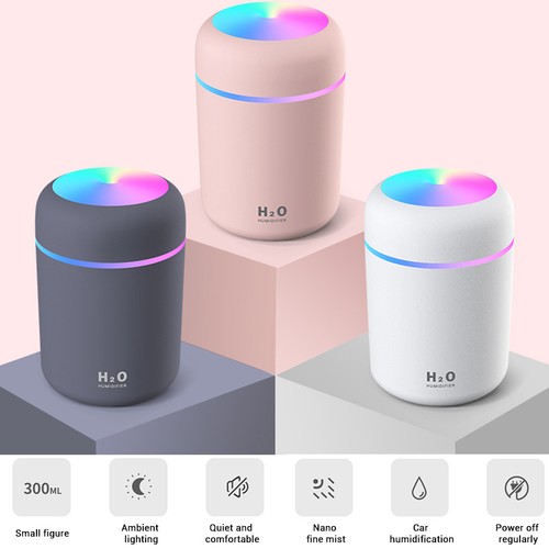 Home humidifier night - humidifier, light